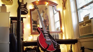 Video thumbnail for IYV IBM-200 TRD Brian May guitar by Inyen Vina Guitar Review by ENSO TAVES