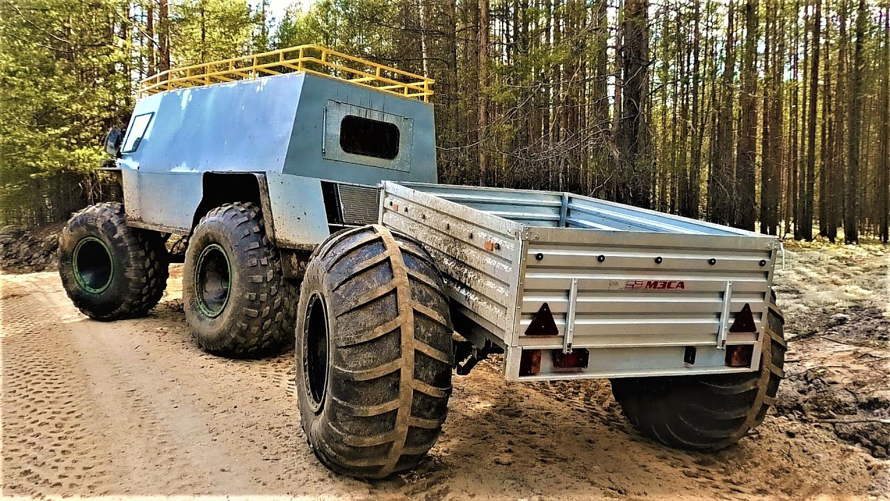 МЕГА - ПРИЦЕП В ДЕЛЕ! ПРОБИРАЮСЬ В ТАЙГУ, НА ЗАГОТОВКУ МЕТАЛЛА! ПОСЛЕДНИЕ КАДРЫ ПОТЕРЯЛ 150 Т.Р