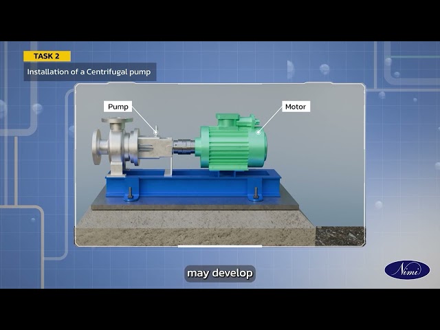 Fit the water meter and demonstrate delivery of water to overhead tank