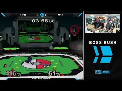 Boss Rush The Moon Wave 1 Pools - Ford$ (Ganondorf) vs Mr. N (Marth)