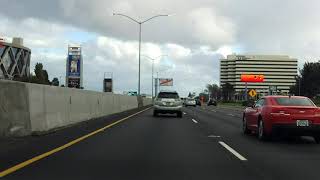 Nimitz Freeway (Interstate 880 Exits 39 to 31) southbound