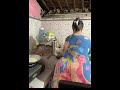 Cooking In The Kitchen After Coming Home From Selling At The Market