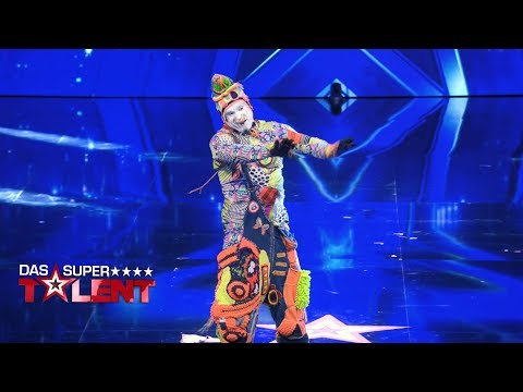 Bunter Clown quietscht Dieter die Meinung | Das Supertalent 2018 | Sendung vom 06.10.2018