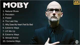 [4K] MOBY Full Album - MOBY Greatest Hits - Top 10 Best MOBY Songs & Playlist 2021