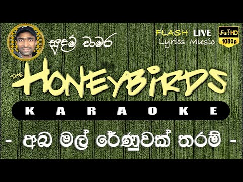 Aba Mal Renuwak Tharam Karaoke (Without Voice) අබ මල් රේණුවක් තරම් කැරෝකේ