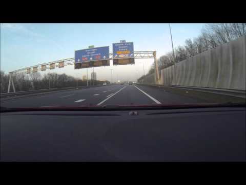 Grote rotonde A28 Amersfoort richting Hasselt/woonboulevard