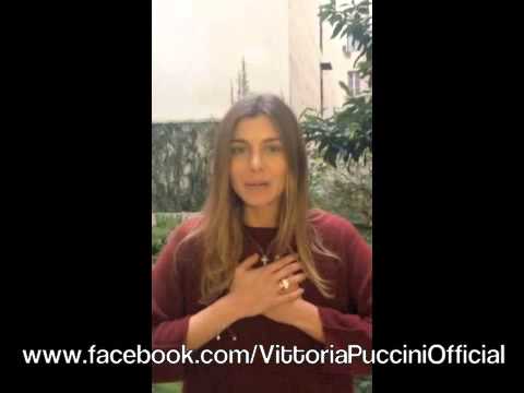 Gli auguri di Vittoria Puccini