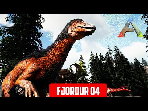 ARK Fjordur 3 vidas  - PERIGO! Por onde anda o THERIZINOSSAURO? - Episódio 04
