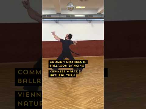 Common Mistakes In Ballroom Dancing - Viennese Waltz 1st Step