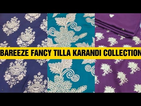 #bareeze #bareezereplica  BAREEZE TILLA FANCY KARANDI COLLECTION