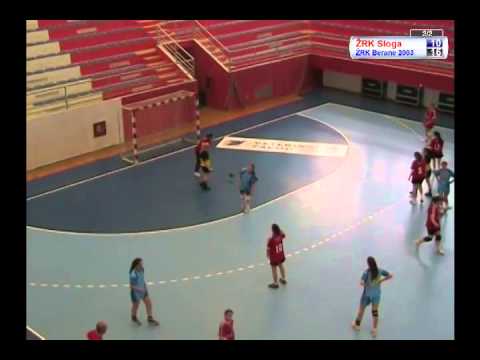 02.05.14 RK Sloga - ŽRK Berane 2003 2 poluvreme