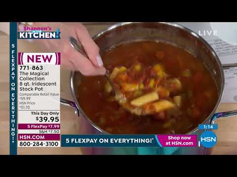 The Magical Collection 8Quart Iridescent Stock Pot