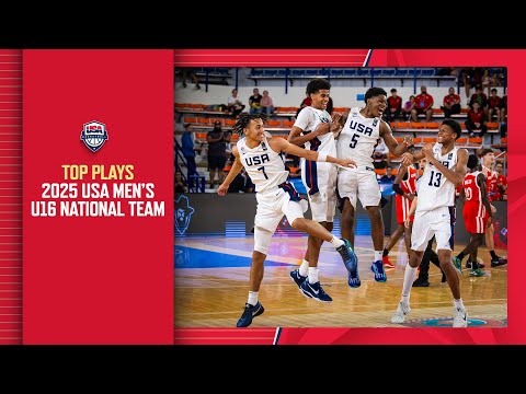 TOP PLAYS: 2025 USA Men's U16 National Team