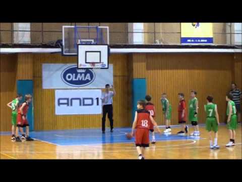 Národní finále minibasketbalu 2012 -  BK Snakes Ostrava - BA 2006 Roudnice nad Labem 54:63