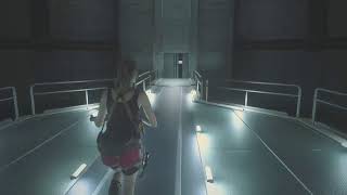 ＃2 バイオハザードre2 クレア表　ハードコアＳ＋（ミニガン）下水道～研究所　セーブ2回目　2/3