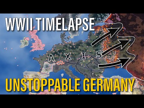 Ultra Germany vs Everyone - HOI4 Timelapse