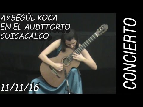 Especial: Aysegül Koca en Concierto en el Auditorio Cuicacalco Puebla 11/11/16 :D