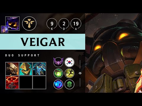 Veigar Support vs Nautilus - KR Master Patch 25.14