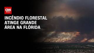 Vídeo: EUA: Incêndio florestal atinge o estado da Flórida | CNN NOVO DIA
