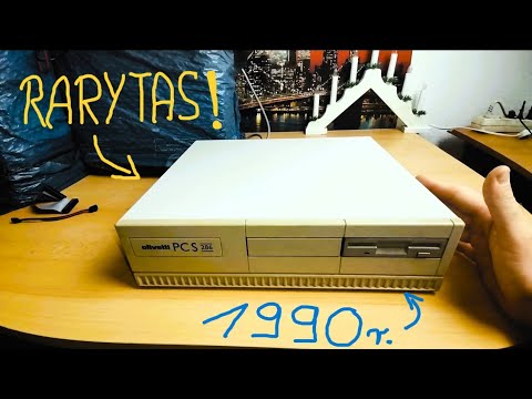 Zdobycze Komisowe, Lipiec 2024 ☕🕹🛠 Ogarnijmy Olivetti PCs 286