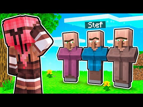 QUALE VILLAGER È IL VERO STEF? - MINECRAFT *NASCONDINO*
