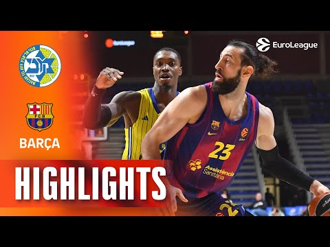 Debut Lightning Strike | Maccabi - Barcelona | R4 BASKETBALL HIGHLIGHTS 2025-26