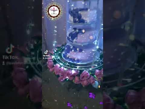 pastel en base de columpio