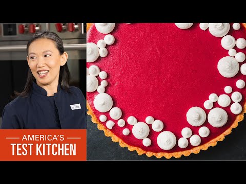 How to Make Cranberry Curd Tart with Almond Crust