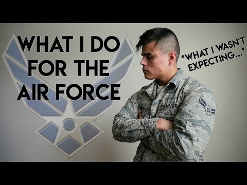 The Truth About Air Force Jobs | What I Do For The Air Force Video