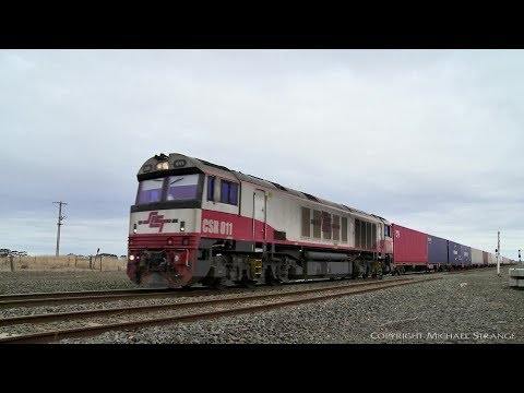 SCT / SBR 7922V Dooen Container Train - PoathTV Australian Railways