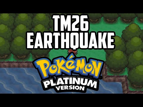 Where to Find TM26 Earthquake - Pokémon Platinum