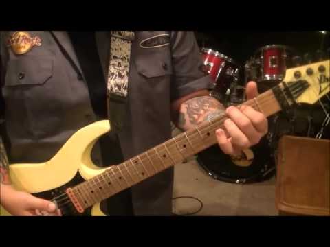 How to play Real American by Rick Derringer on guitar by Mike Gross