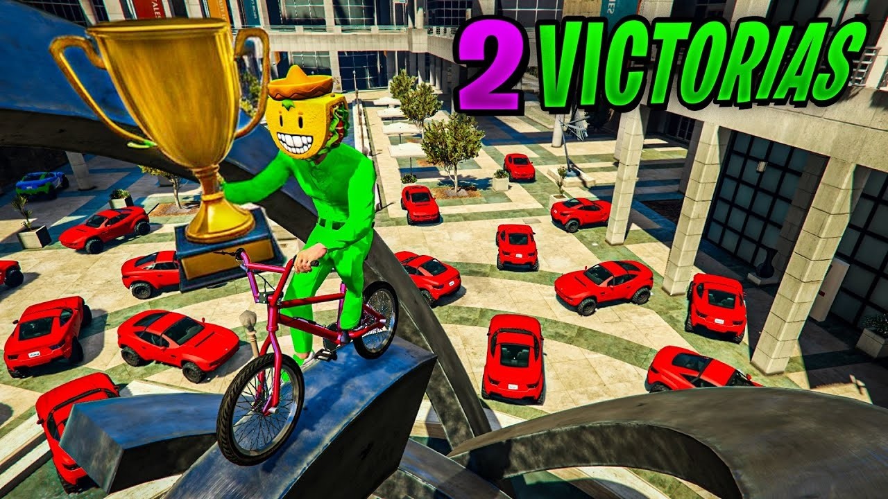 JUEGO AL ESCONDITE EN BICICLETA Y NO PARO DE REIR! - GTA 5 ONLINE