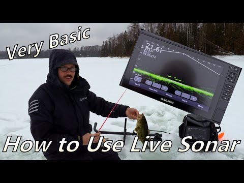 How to Use Live Sonar: Garmin LiveScope Tips To Find Fish - Ice Fishing Sonar