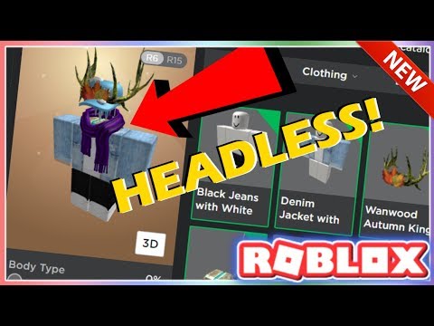 How To Get Free Headless Head Working 2019 Roblox Smotret - how to be headless in roblox 2019