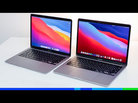So sánh M1 Macbook Air vs Pro 13