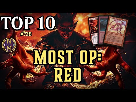 The Most BROKEN Red Cards EVER Printed |  Every Banned Red Card in Magic: the Gathering