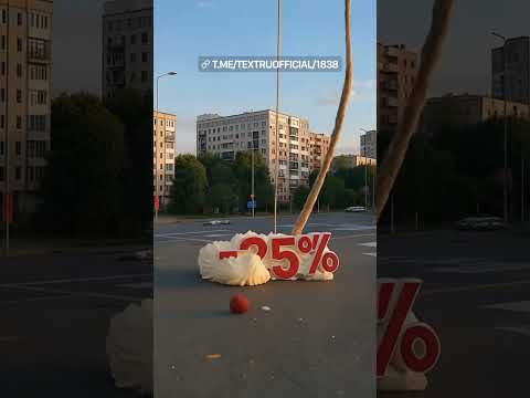 Торт падает, видео в нейросети