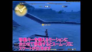 【旧FF14】滑り移動をする裏技手順