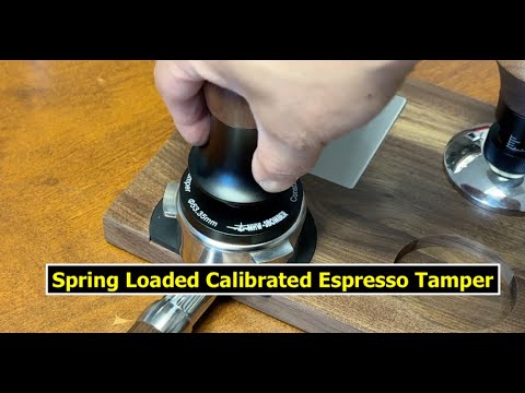 MHW-3BOMBER | Spring Loaded Calibrated Espresso Tamper | Breville Espresso Machine