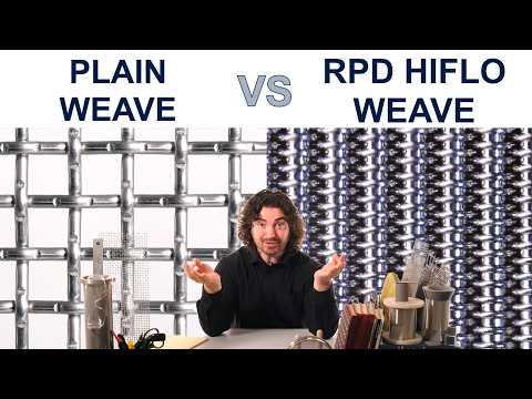 Plain Weave VS RPD HIFLO for Microplastic Filtration