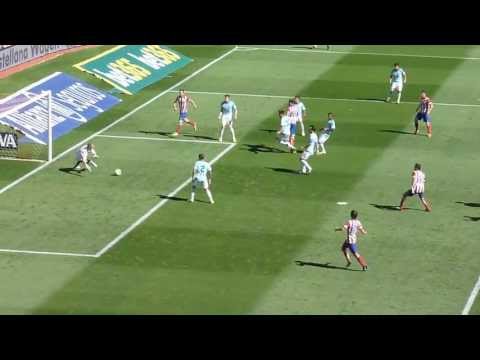 2013 2014 Atlético de Madrid   Celta   Ocasión Diego Costa tras jugada de Juanfran