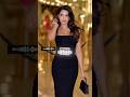 Nora S Million Dollar Look In That Iconic Black Dress Norafatehi Shortsfeed