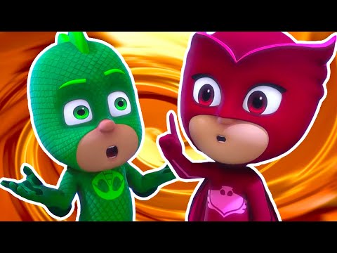 Pyjamasankarit Suomi - Owlette ja taistelupäällikkö - Lasten Piirretyt