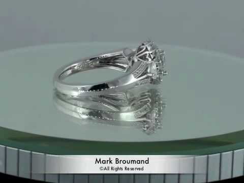 2.19ct Round Brilliant Cut Diamond Engagement Anniversary Ring- Mark Broumand