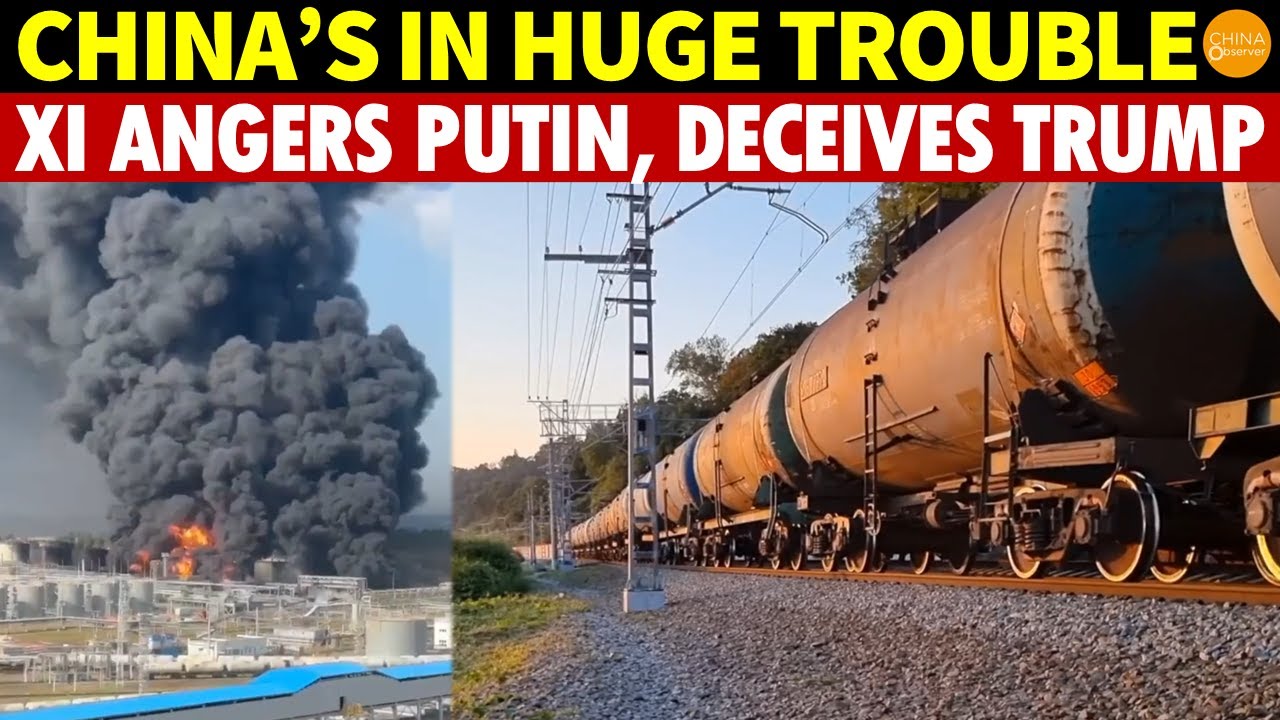China’s Doomed! Xi Angers Putin, Deceives Trump, Halts Purchases of Russian Oil and US Soybeans