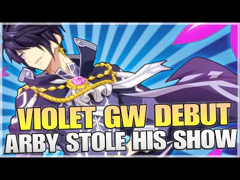 VIOLET GUILDWAR DEBUT (but ARBY STOLE HIS SHOW!!!) - Epic Seven