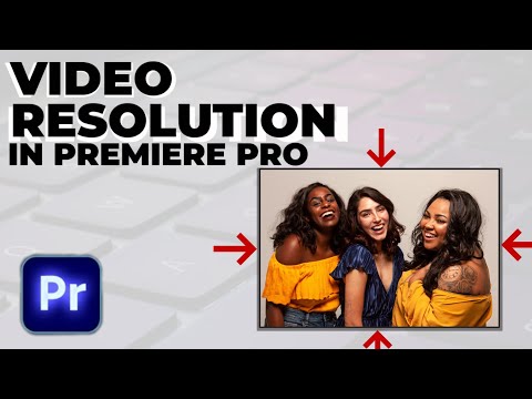 How To Change Video resolution size in premiere pro