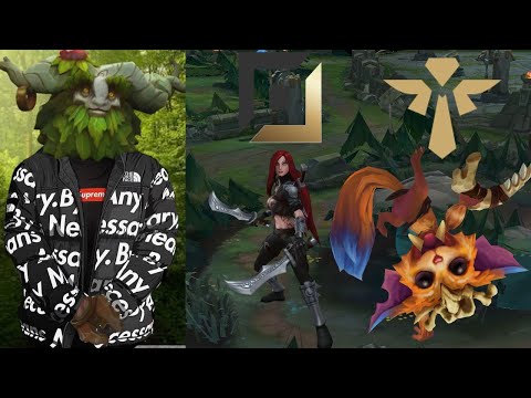 IVERN WITH KAT ADC AND GNAR SUPPORT IN HIGH ELO