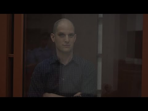 Video Thumbnail: US journalist Evan Gershkovich in Russian court for start of trial | AFP